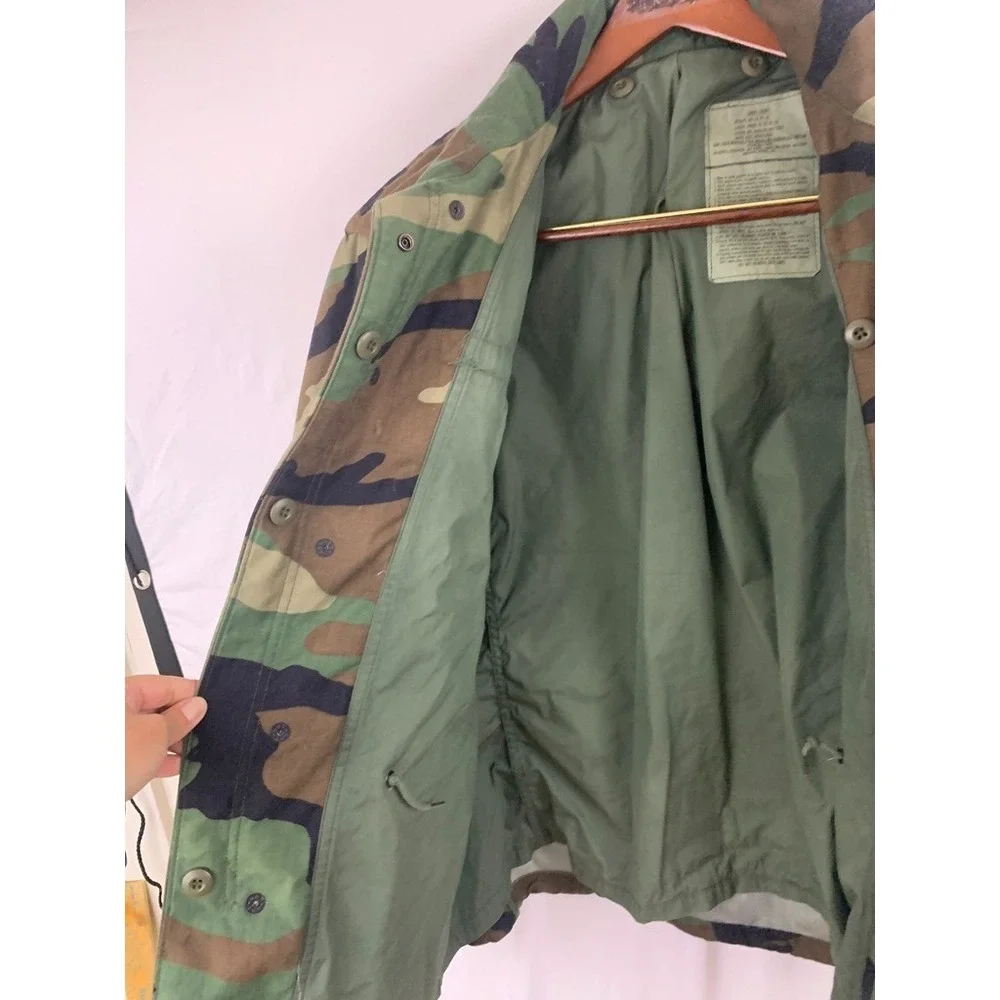 U.S. Army M-65 Field Jacket Authentic 1993 L 10th Mountain Division